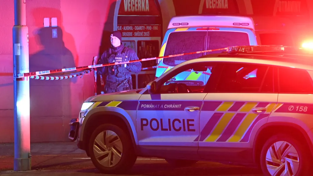 Zásah policie proti ozbrojenému muži v Havířově