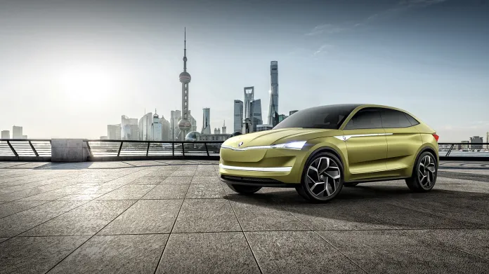 ŠKODA na autosalonu Auto Shanghai umožňuje nahlédnout do budoucnosti značky prostřednictvím první čistě elektricky poháněné studie ŠKODA VISION E.