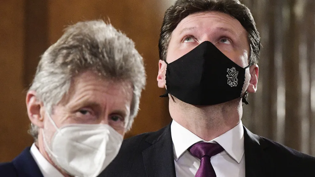 Miloš Vystrčil a Radek Vondráček