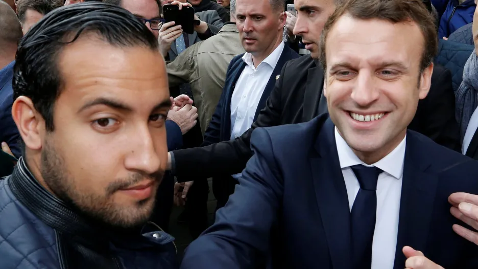 Alexandre Benalla a Emmanuel Macron