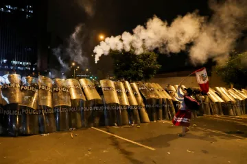 V Peru se opět střetli protivládní demonstranti s policií, desítky lidí utrpěly zranění