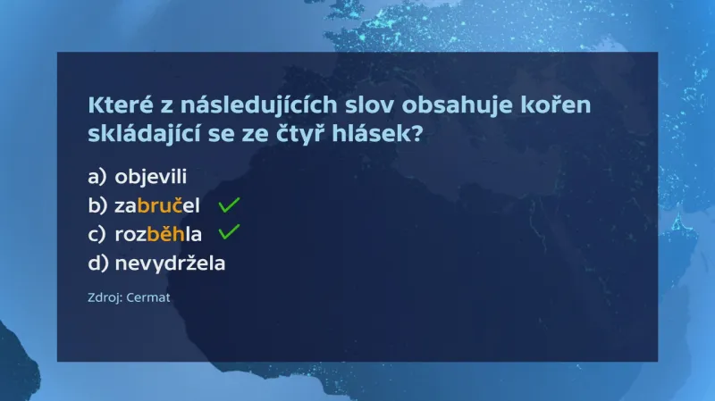 Chyba v přijímacích testech