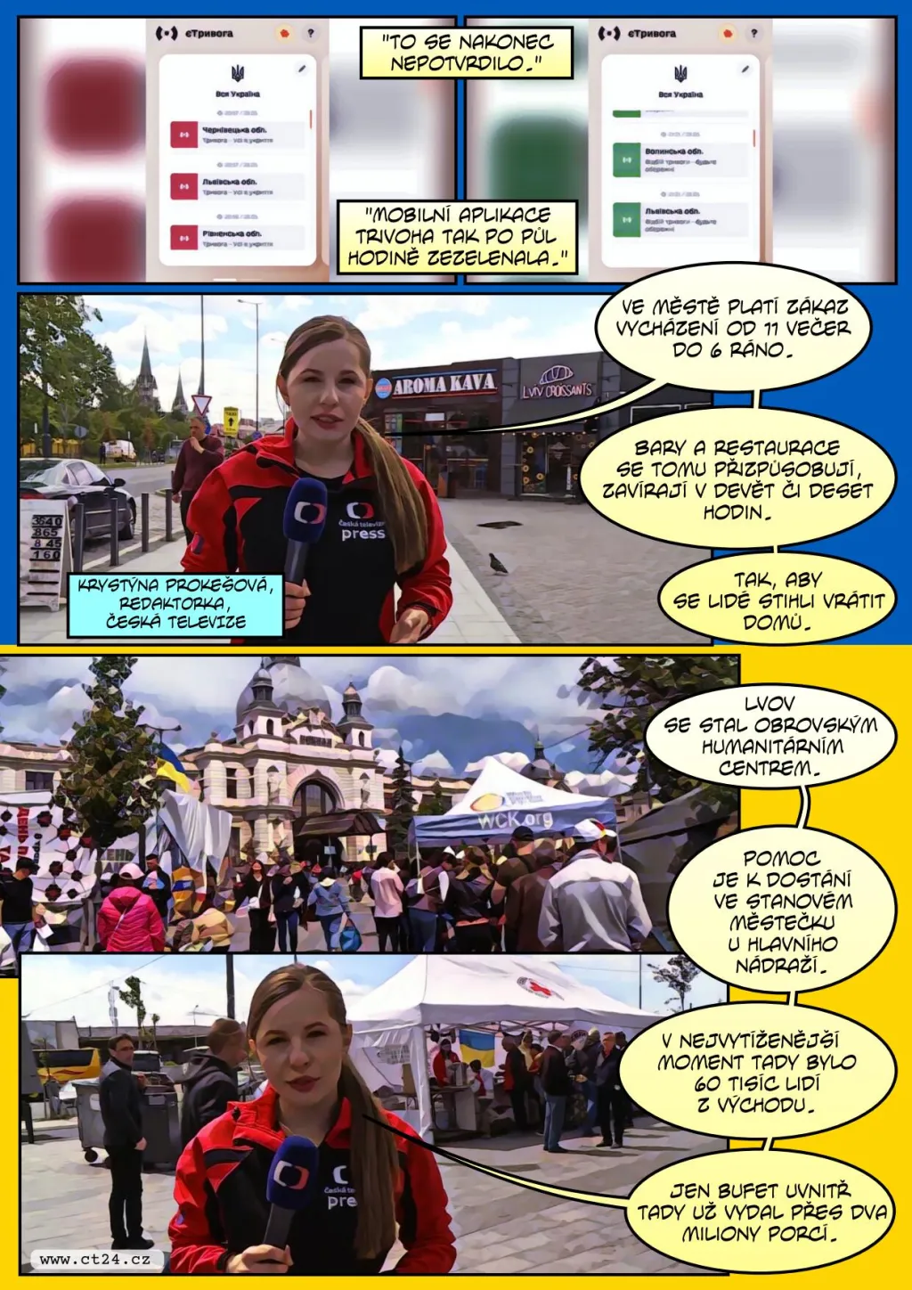 Život v ukrajinském Lvově