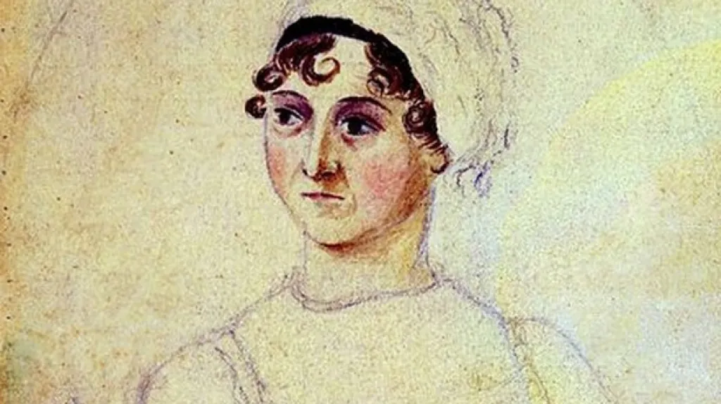 Portrét Jane Azstenové od její sestry Cassandry