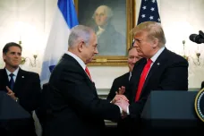 Trump uznal svrchovanost Izraele nad Golanskými výšinami. Sýrie, Rusko či Turecko krok odsoudily
