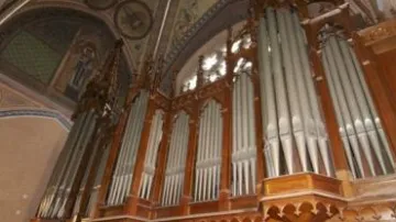 Varhany v kostele sv. Ludmily