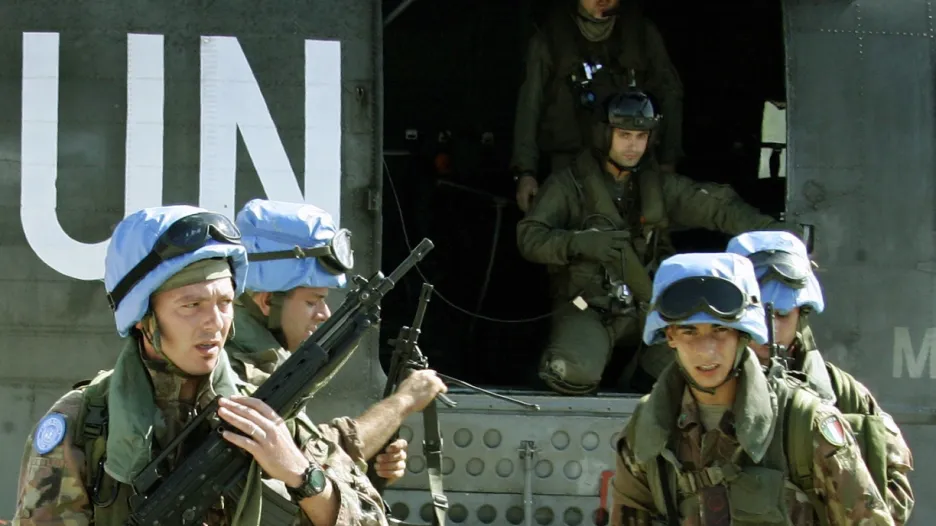 Mírové jednotky OSN - ilustrační foto