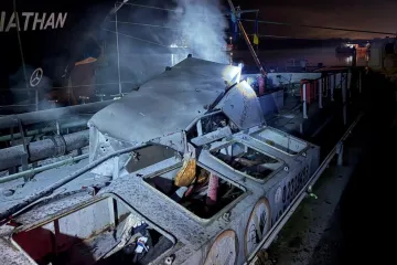 Ruské útoky na Oděsu podle Kyjeva zasáhly loď pod slovenskou vlajkou