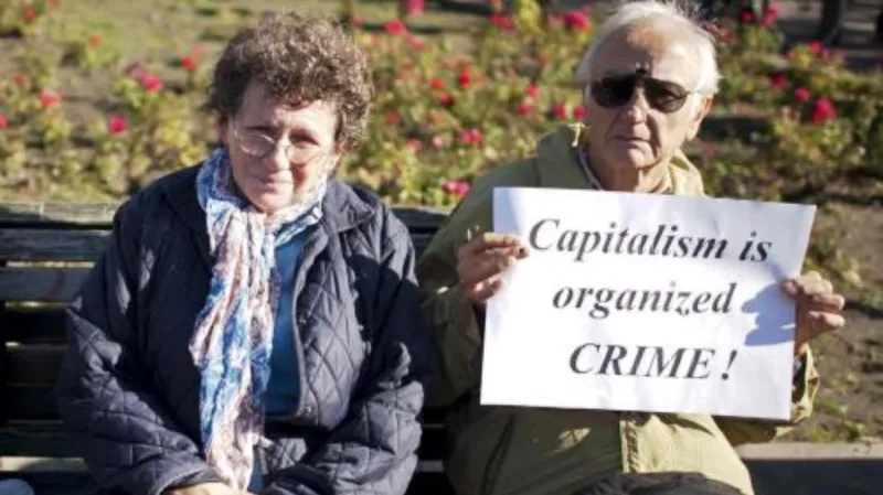 Demonstranti v Berlíně