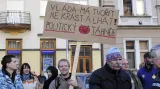 Protest v Hradci Králové