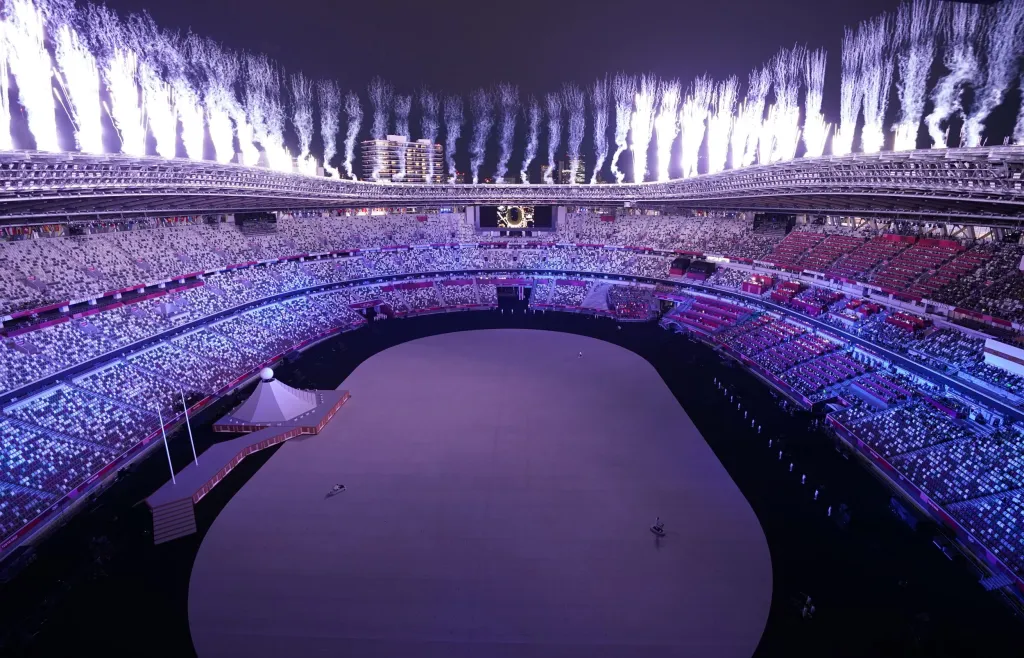 Slavnostní zahájení letních olympijských her v Tokiu