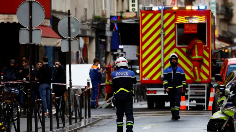 Místo střelby v Paříži