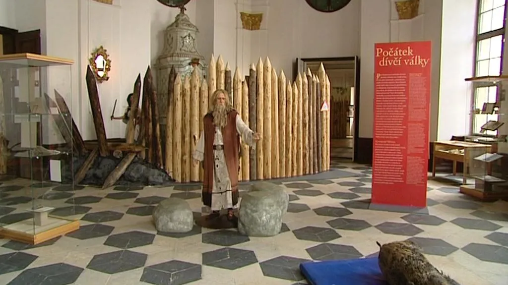 Z výstavy Staré pověsti české v Muzeu knihy