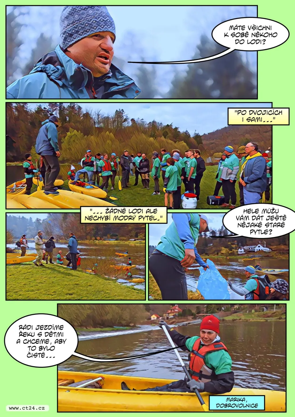 Až šest stovek lidí se zapojilo do úklidu břehů Sázavy