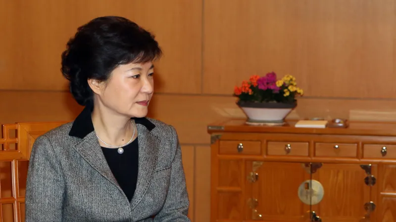 Korejská prezidentka Pak Kun-hje