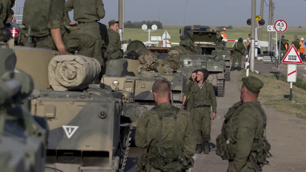 Ruští vojáci 30 kilometrů od hranic s Ukrajinou