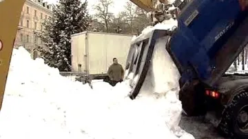 Navážení sněhu