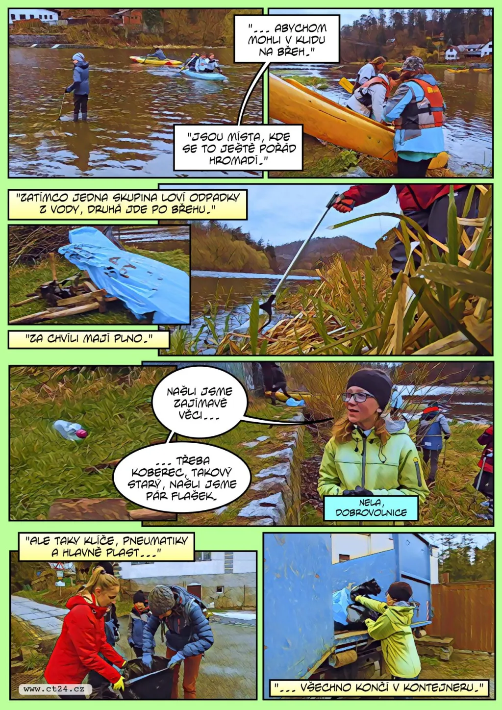 Až šest stovek lidí se zapojilo do úklidu břehů Sázavy