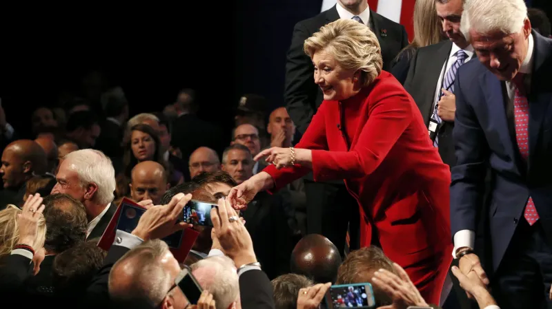 Hillary Clintonová se svým manželem Billem