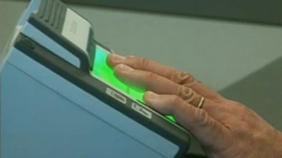 Otisky prstů na amerických letištích