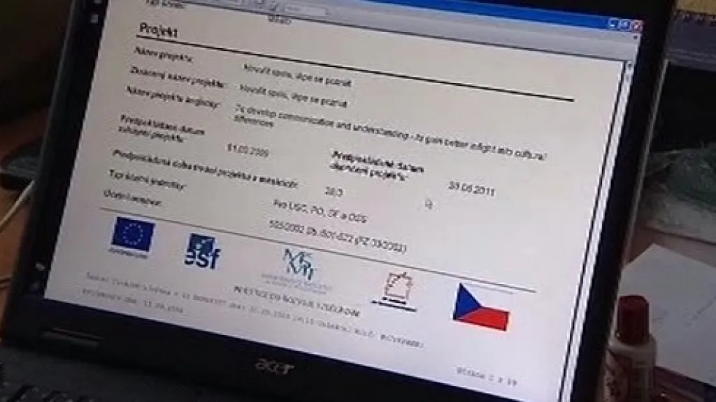 Evropské peníze pro školy