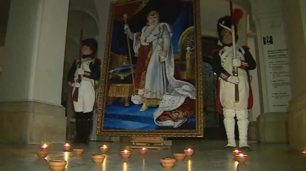 Ve středu večer obraz vystavili v Místodržitelském paláci