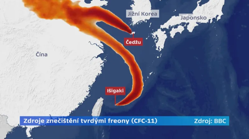 Znečištění freony