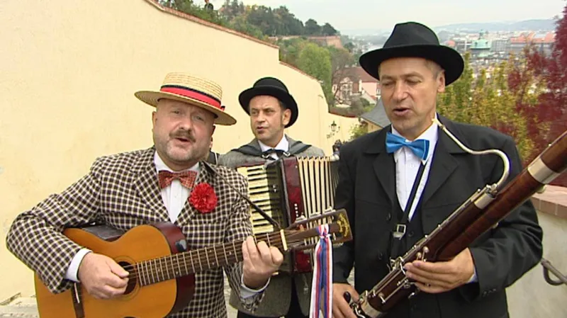 Skupina Fiakr hraje písničky Karla Hašlera