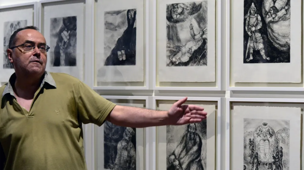 Kurátor Karel Srp představuje Chagallovy ilustrace