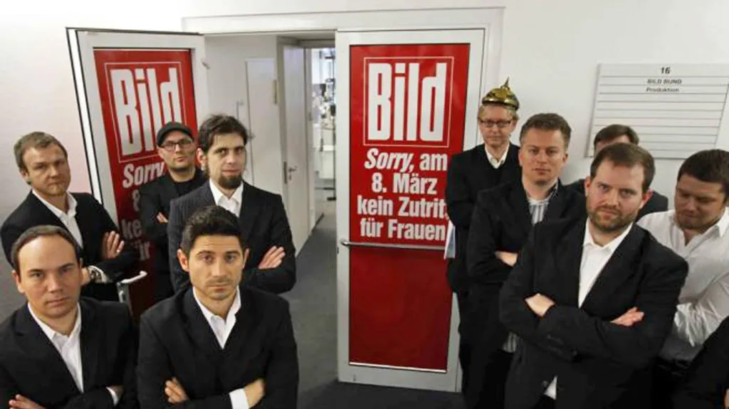 Bild se k MDŽ obešel bez žen