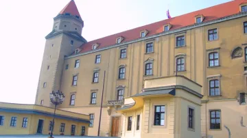 Nádvoří Bratislavského hradu