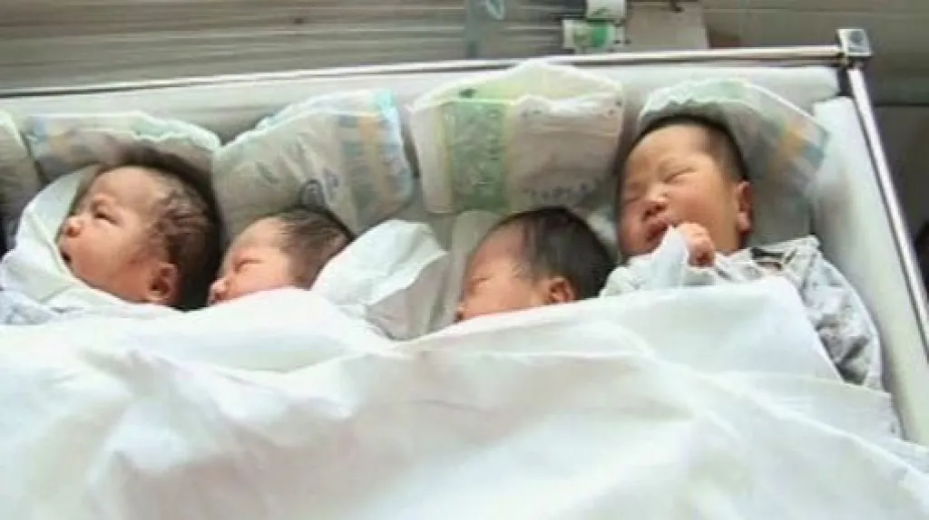 Čínští novorozenci