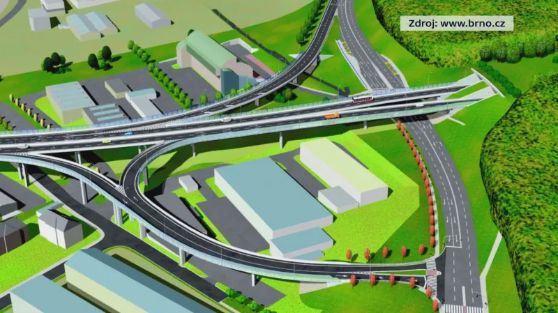 Mimoúrovňová křižovatka VMO