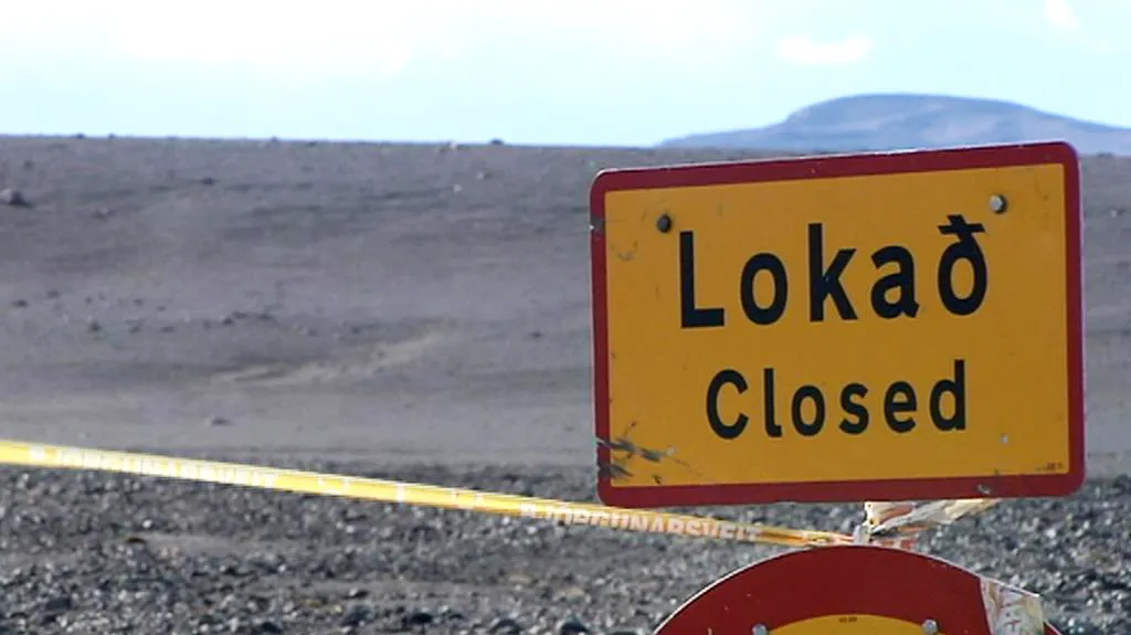 Uzavře láva ze sopky Holuhraun silnici?