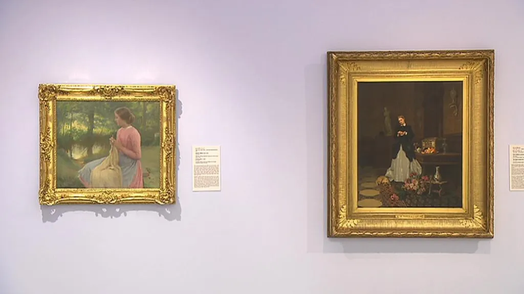 Výstava francouzských umělců 19. st. v NG