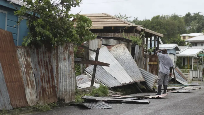 Následky hurikánu Irma na Barbudě