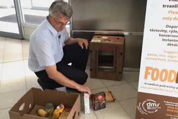 V Hustopečích mají Food Box na potraviny pro potřebné. Stará se o něj místní pastor