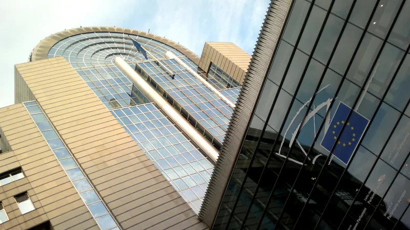 Sídlo Evropského parlamentu v Bruselu