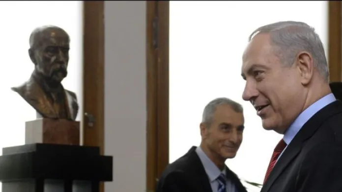 Benjamin Netanjahu navštívil Prahu