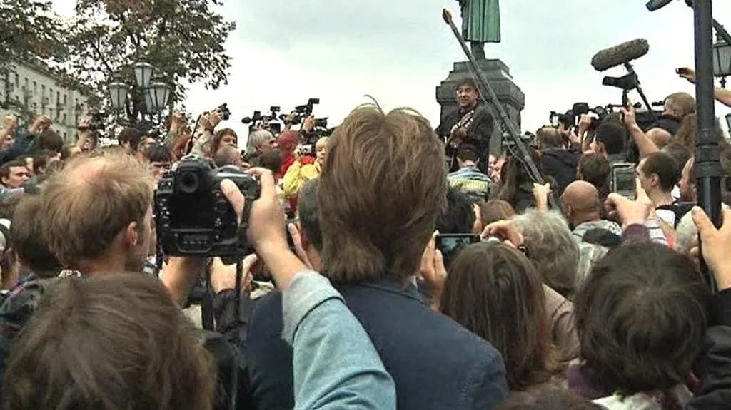 \"Protiputinovský\" koncert v Rusku