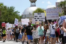 Zastánci práva na potrat ve Spojených státech vyšli demonstrovat