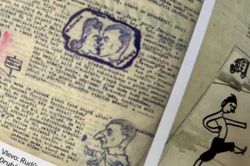 Klepy z židovského koupaliště. Humor jim nevzali, a tak židovští teenageři z Budějovic vydávali časopis