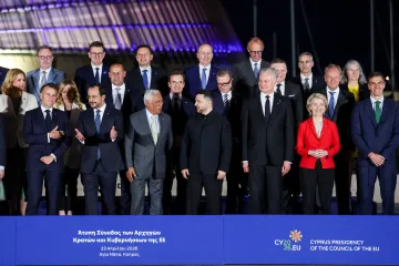 Na Kypru začal neformální summit EU, na místě je i Zelenskyj