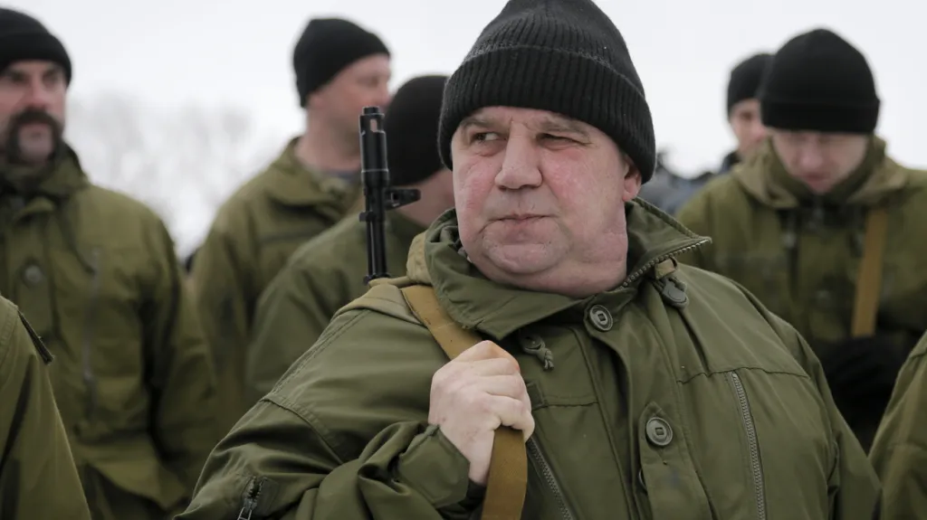 Nově mobilizovaní ukrajinští vojáci