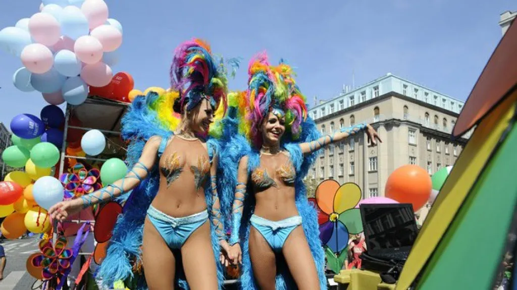 Prague Pride na Václavském náměstí