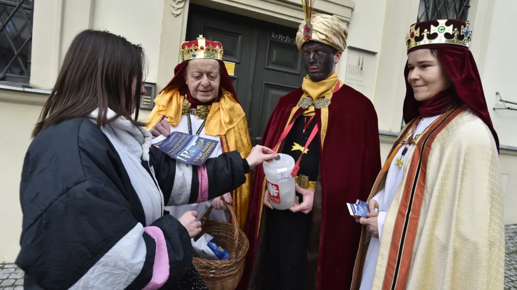 Koledníci: Tříkrálové sbírka v ulicích Brna