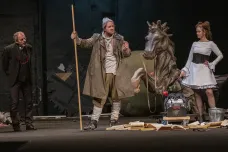 Don Quijote se vrátil do Divadla na Vinohradech, aby opět zmoudřel