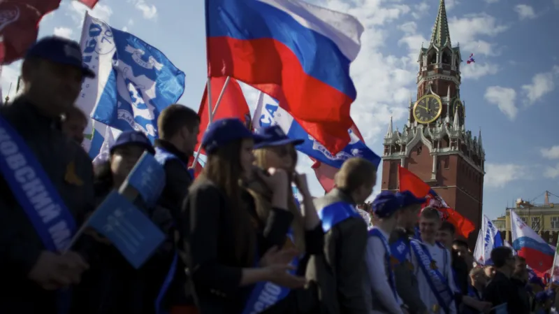 Prvomájové oslavy v Moskvě