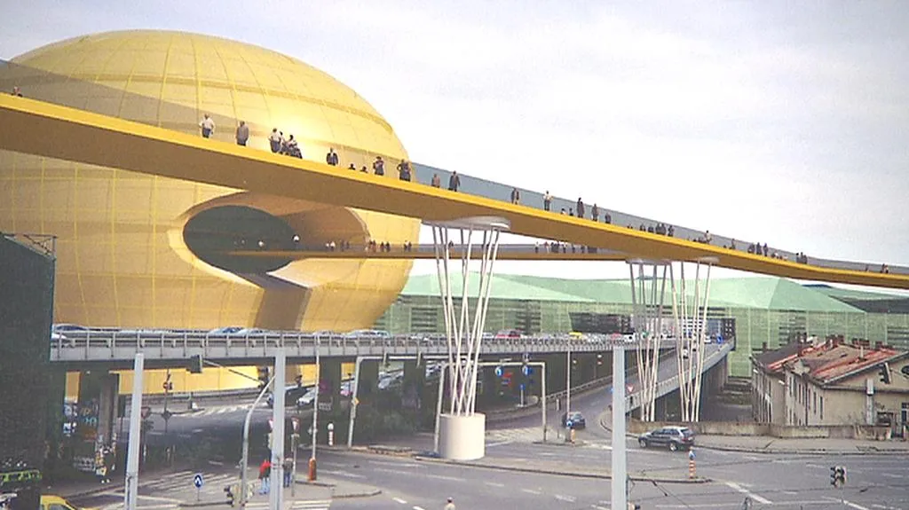 Návrh zástavby okolí Masarykova nádraží