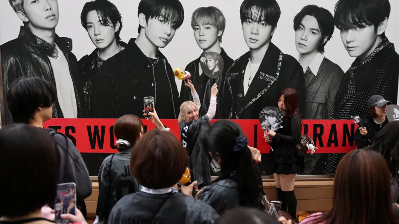 Upoutávka na comebackový koncert BTS v Tokiu